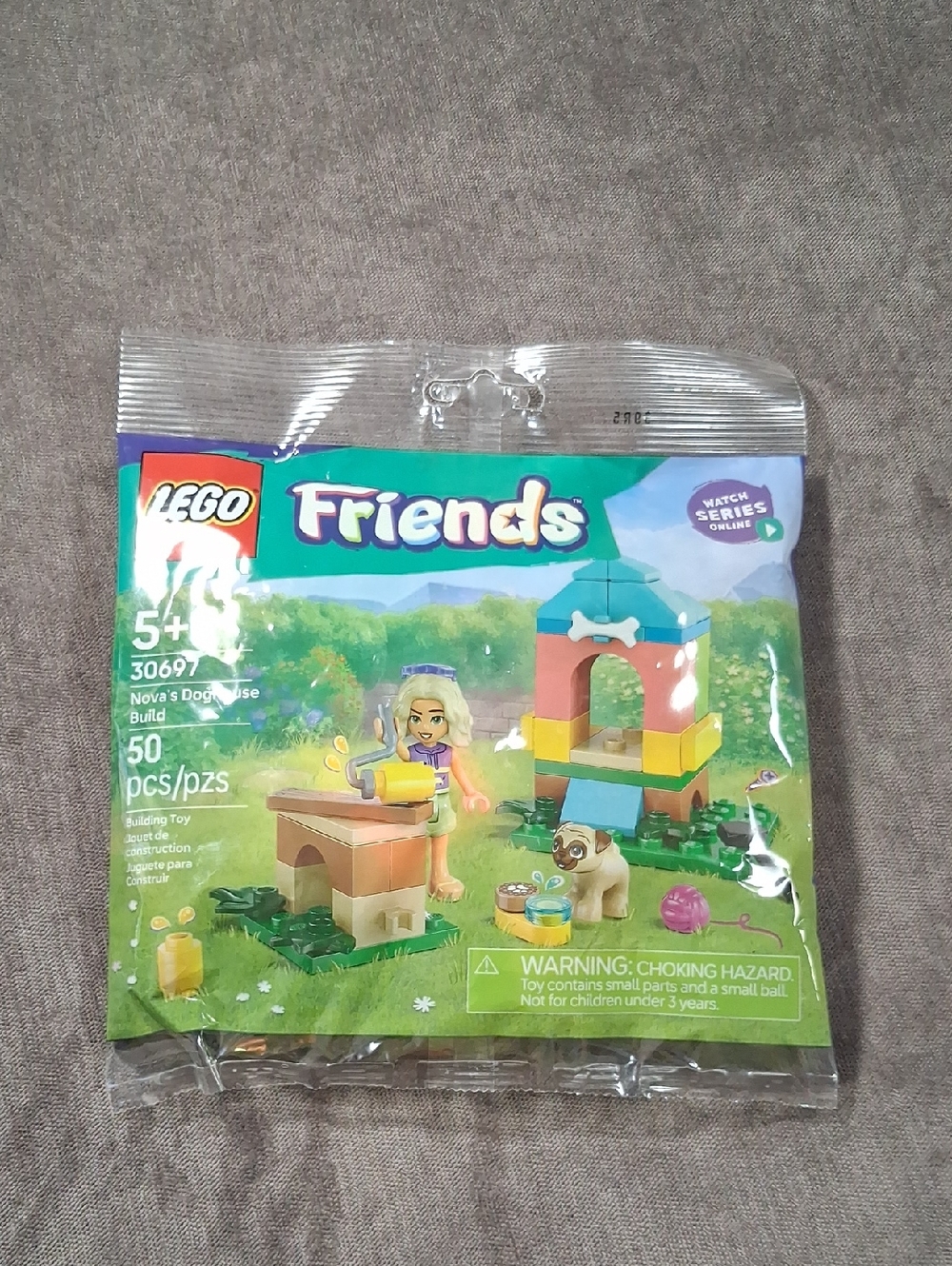 LEGO Friends Nova's Doghouse Build 30697 50 Pieces Age 5+ NEW